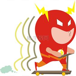 手绘超人卡通超人图片手绘超人卡通超人图片素材免费下载千库网
