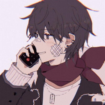 动漫男生头像眼镜