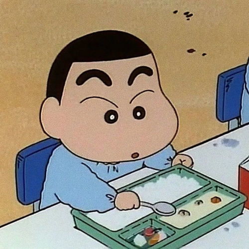 蜡笔小新动漫头像可爱新之助原野