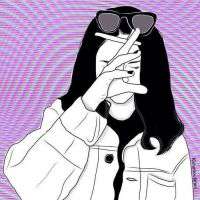 女生动漫头像霸气一定要有霸气别墨迹