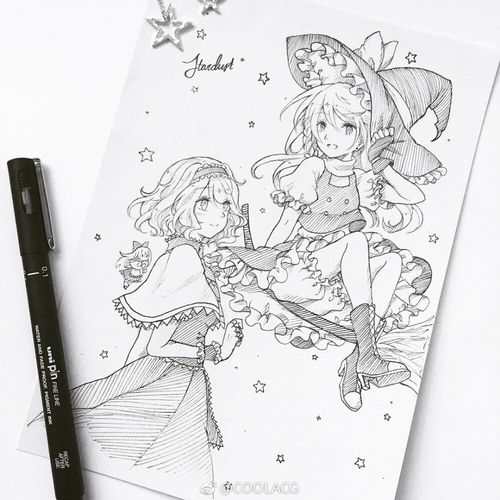 人物黑白动漫素材插画绘画线稿手绘女生男生堆糖,美图壁纸兴趣社区