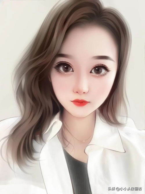 你的头像该换了,十一月大眼睛真人女生卡通头像,好运连连