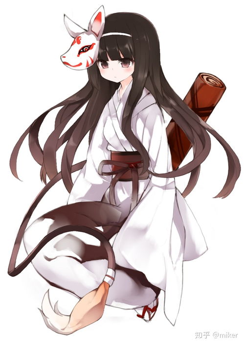 动漫少女插画说不出矫情的话,唯有仗剑走天涯