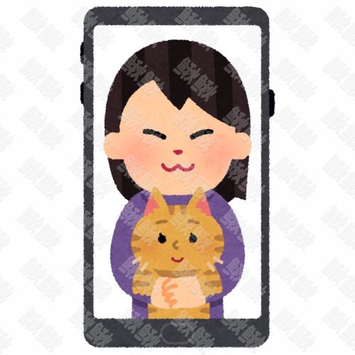 手机里主人抱着猫咪的壁纸的小猫猫咪手绘卡通插画拿着粘滚粘猫毛的人满地猫毛的小猫猫咪手绘卡通插画手绘png儿童插画免扣素材1阿猫阿狗