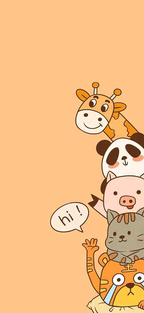 可爱动画高清壁纸
