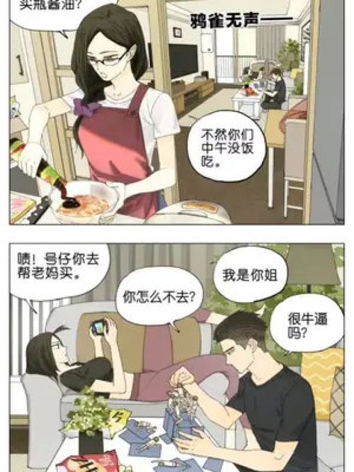 漫画沙雕南号尚风姐弟日常是我跟我弟没错了哈哈哈