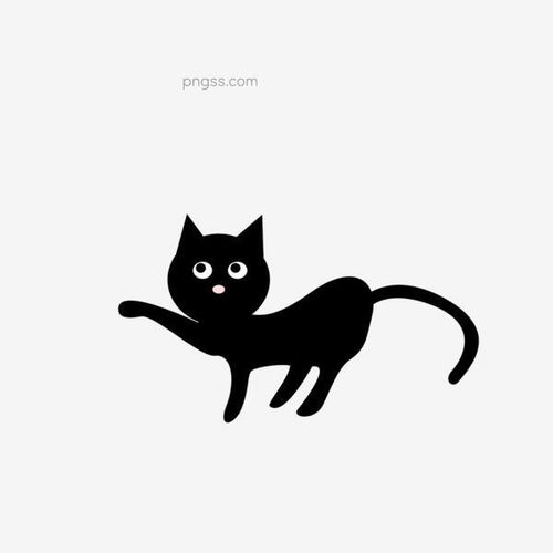 卡通动物小黑猫简笔画图片大小2000x2000px图片尺寸51.99kb来自png搜索网pngss.com免费免扣png素材下载宠物动物动物素黑猫简约设计卡通猫咪小黑猫装饰图案