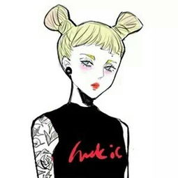 给我类似的嘻哈风格的动画图片,做头像不要日本动漫的