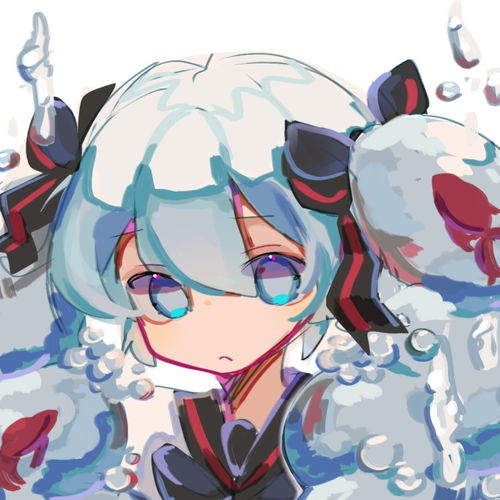 初音未来同人动漫头像总会有一个人的出现,让你觉得人间值得