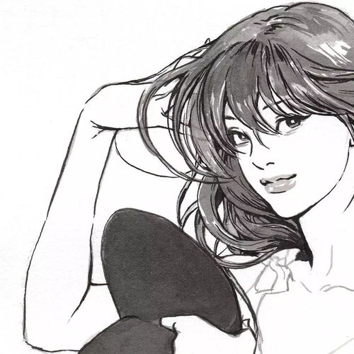 野性十足霸气侧漏黑白漫画,比金政基还狂野