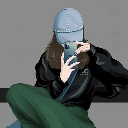 无水印,夏日女生头像,闺蜜头像