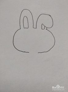 幼儿卡通小兔子的画法