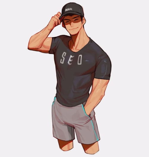 国外漫画师笔下的肌肉男,太可了