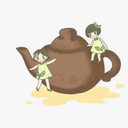 养生食物茶叶拟人png图片素材其他格式下载动漫人物大全