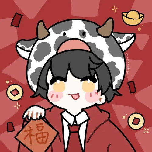 大家新年好啊,牛年头像请签收