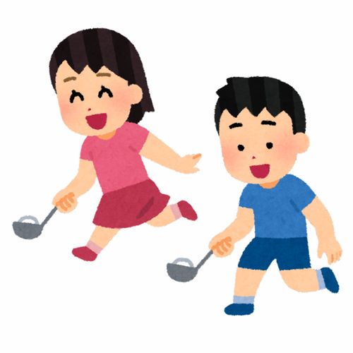 学校运动会游乐场玩游戏接力赛飞镖跳绳运动服卡通插画免扣素材手绘png27插画运动比赛健身