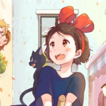 卡通头像女生唯美冷傲有气质来一波短发萌妹