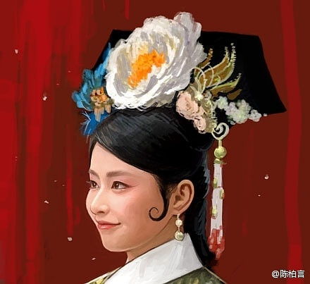 肃肃花絮飞的相册甄嬛传手绘