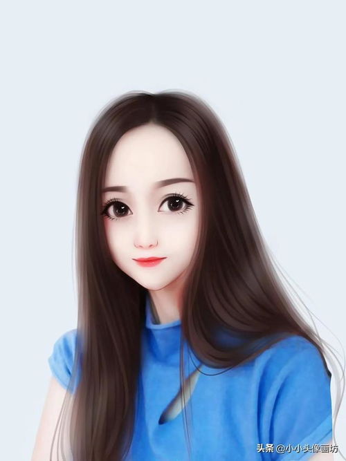 你的头像该换了,最美女生芭比娃娃真人漫画头像,减龄又好看