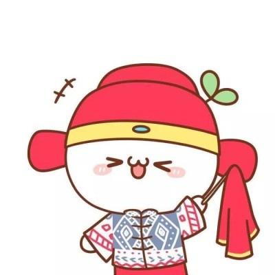 情侣头像呆萌两张配对2019超可爱qq情侣头像一男一女
