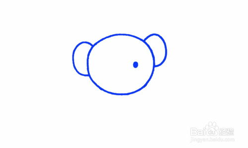 简笔画小熊头像如何画
