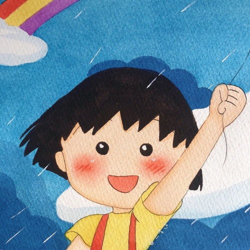 樱桃小丸子头像,是你的童年吧