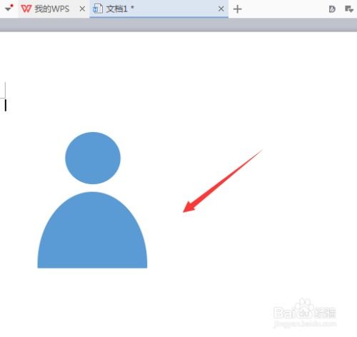 wps文字如何画出头像图形