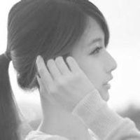 小清新女生马尾辫头像侧脸微信头像图片大全