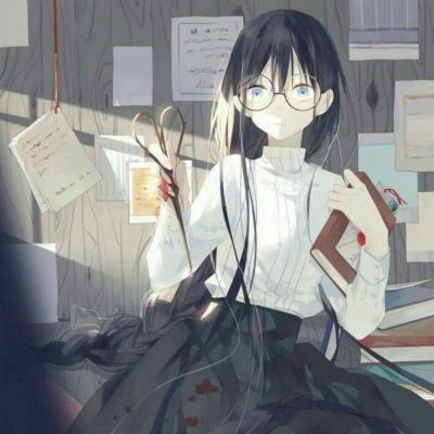 动漫异瞳少女头像红眼睛病女头像好看但不恐怖