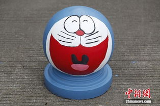 高清宁波一高校现神笔马良石墩变身卡通人物