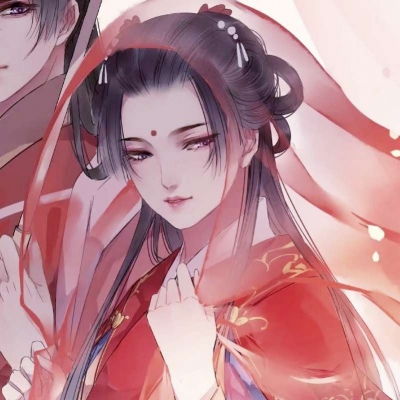 唐崎夜雨手绘唯美古风情侣头像情侣头像我要个性网