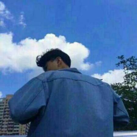 微信男生背影头像图片,希望所有朋友真的快乐