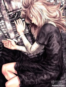 求伤感动漫美少女图片,谁有呢