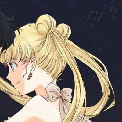 美少女战士情侣头像一对呆萌可爱美少女战士cp头像