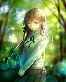 一个眼睛绿一个黄的橙发少女是哪个动漫的