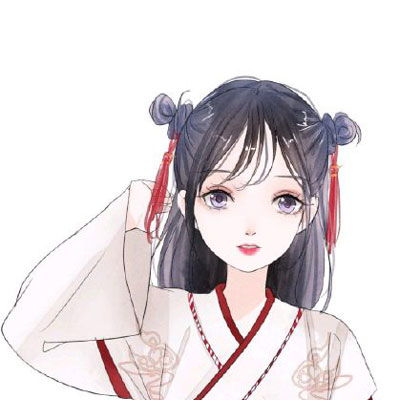 古风漫画头像女妖艳冷酷少女古风动漫头像
