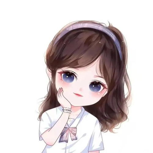 换一换你的头像吧,女生俏皮卡通头像,气质十足的女生卡通头像