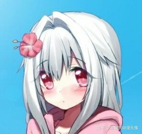 动漫大头贴可爱的二次元女生,撒娇卖萌真是讨人喜呀