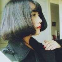 女生短发背影头像小清新特别适合超有范儿的小姐姐