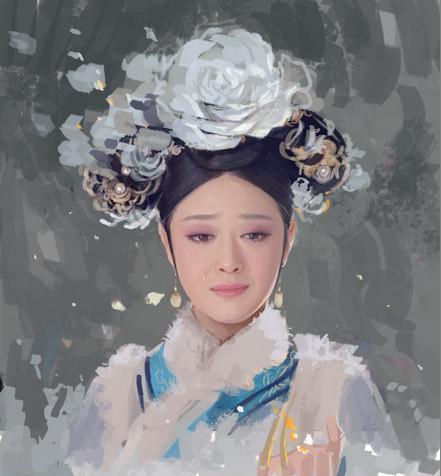 甄嬛传众主演的绝版漫画写真,比电视剧更唯美精彩