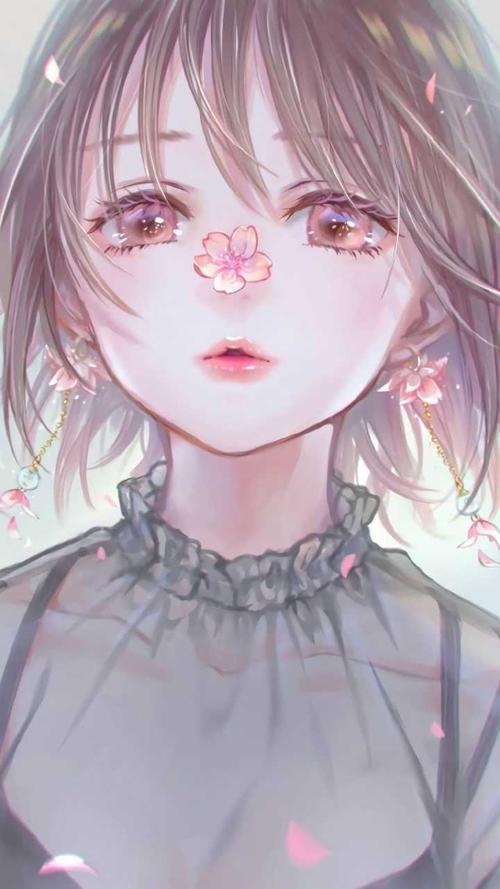 动漫小姐姐手机壁纸wanxiangsucai.com动漫插画小姐姐