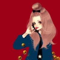 红色的女头像
