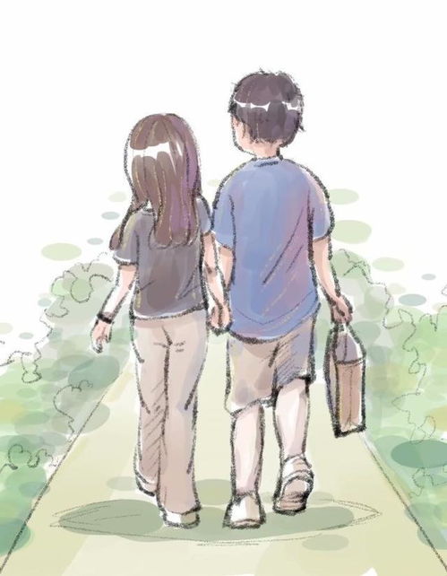一张张真人q版的真人漫画微信头像,第一次陪女生朋友过生日