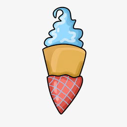 创意蛋筒雪糕杯插画图片素材其他格式下载动漫人物大全
