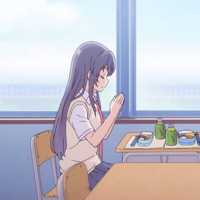 一对两张的动漫青春期兔女郎爱人头像