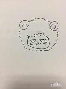 如何画白羊座卡通图像