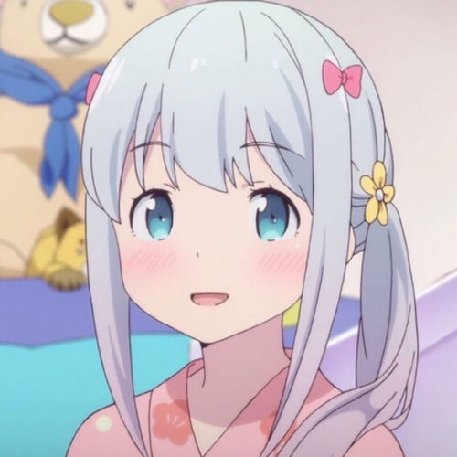 招桃花温柔动漫可爱女生头像263