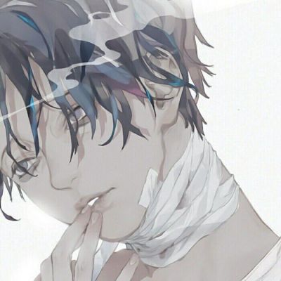 二次元手绘超酷男头