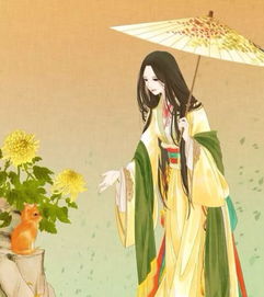 唯美头像古风手绘画,气质高雅,花枝招展的古风美人