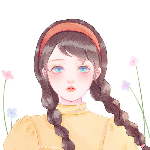 宫崎骏的女主,变成插画女孩太美了,哈尔与白龙乱入无违和感